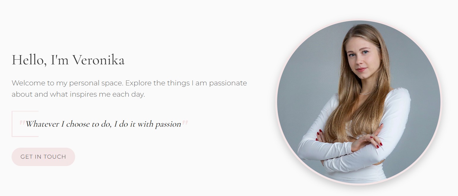 Veronika Kolerova Website